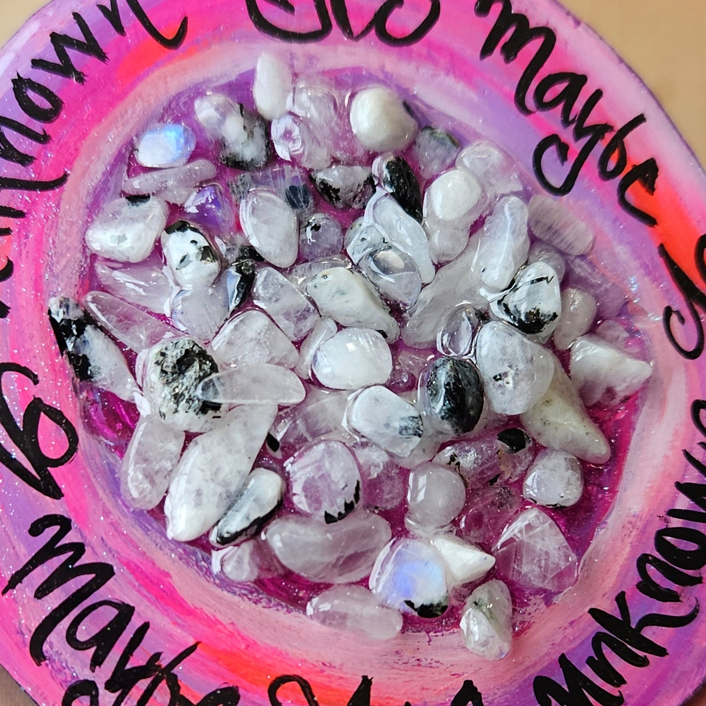 Rainbow Moonstone Pendulum Board