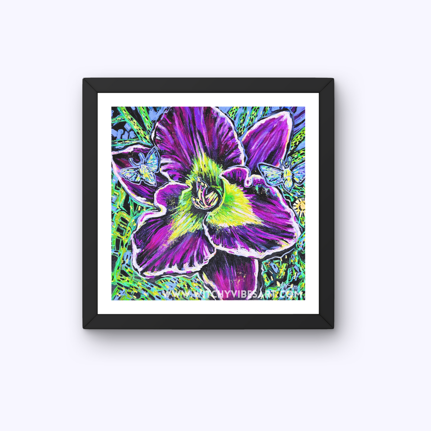 Art Print Electric Garden 02