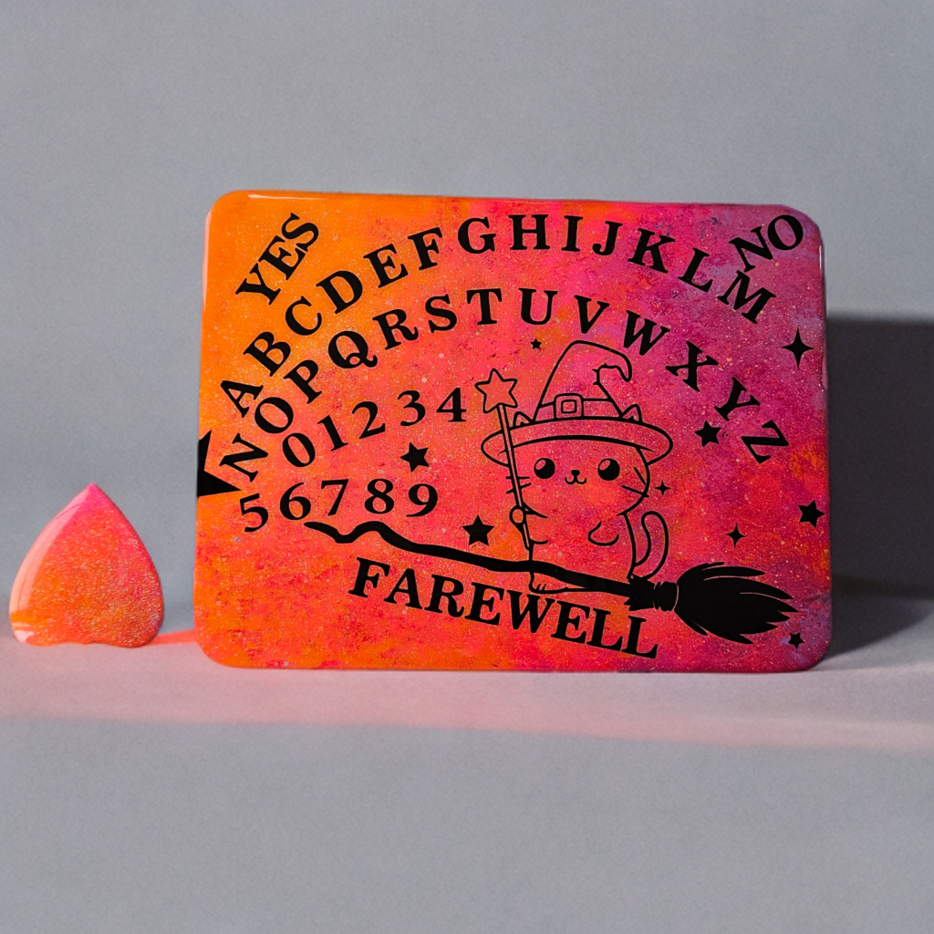 Mini Spirit Board Witch Kitty