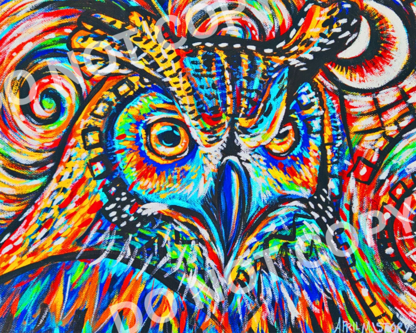 Owl 8x10 Print