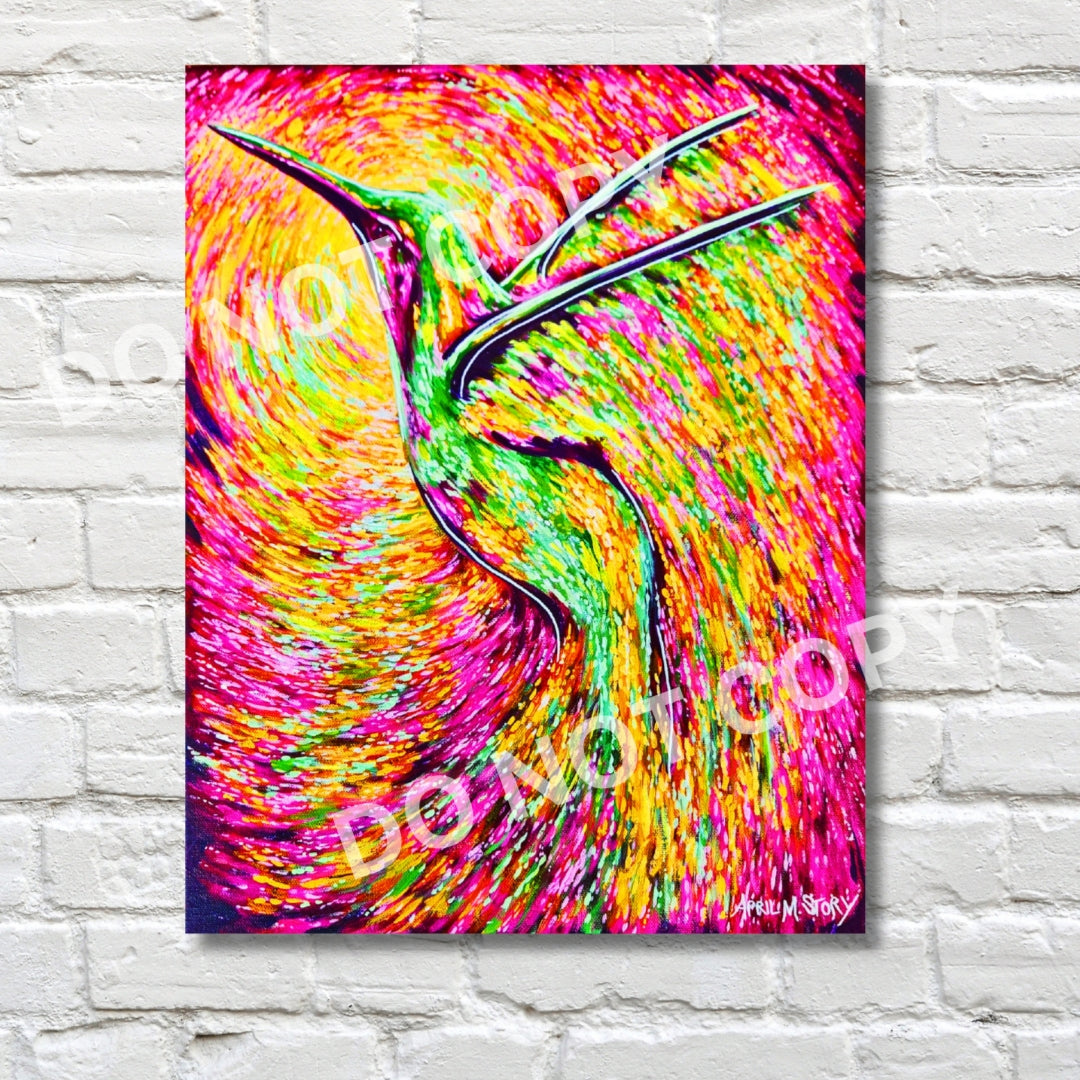 Hummingbird 8x10 Print