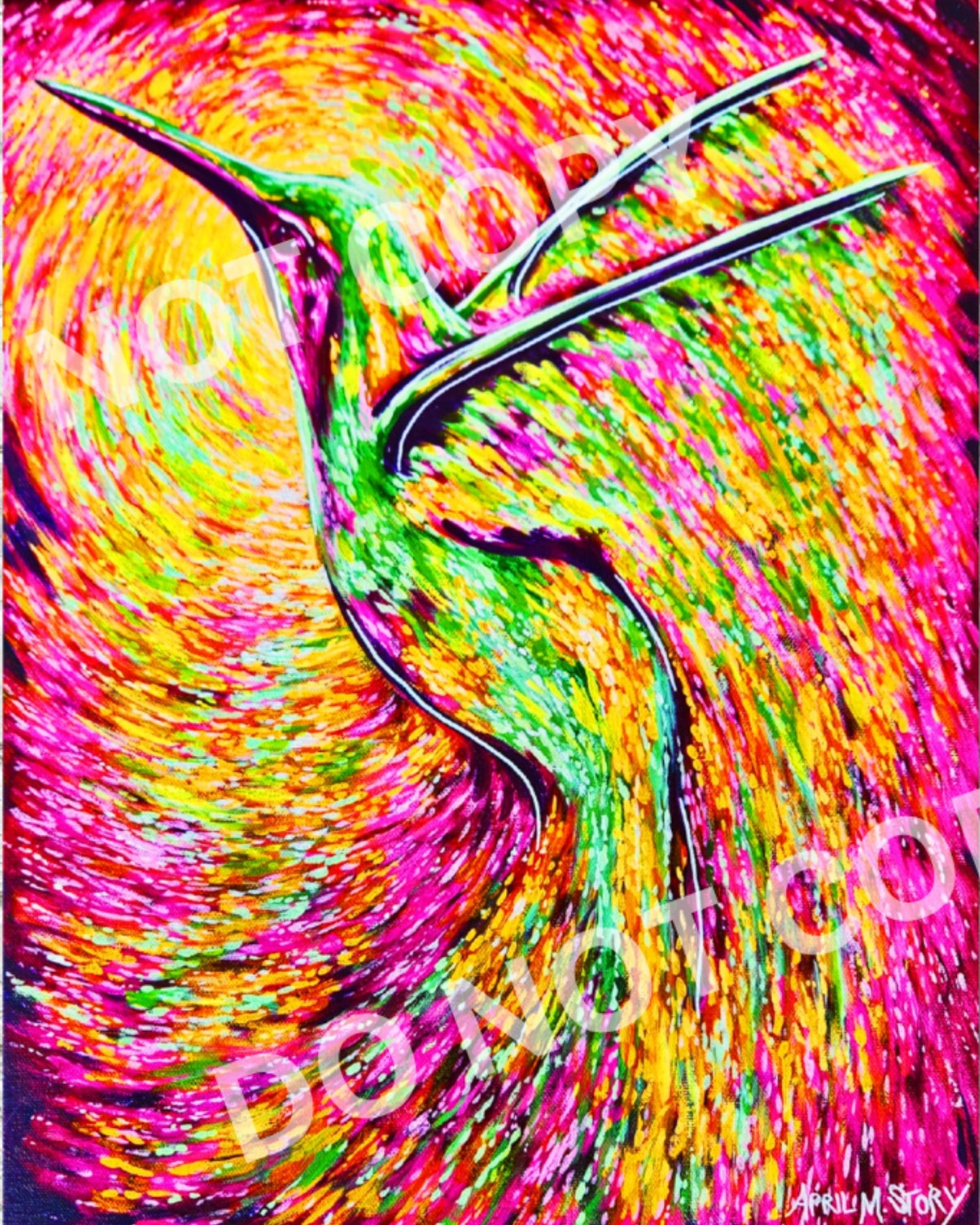 Hummingbird 8x10 Print