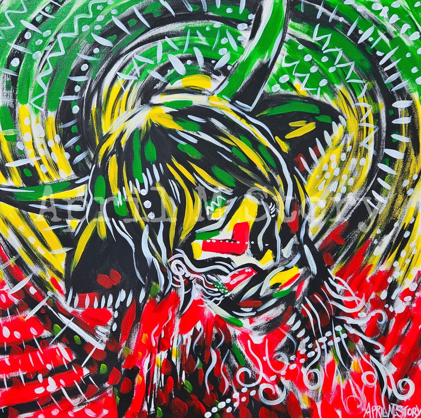 Canna Cow 8x10 Print