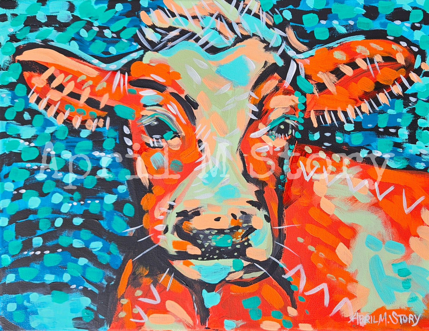 Brown Cow 8x10 Print