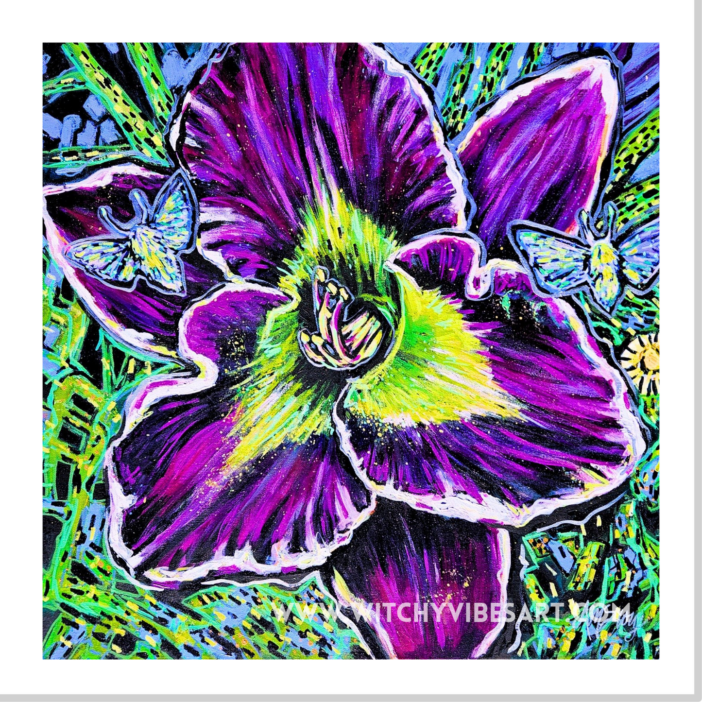 Art Print Electric Garden 02