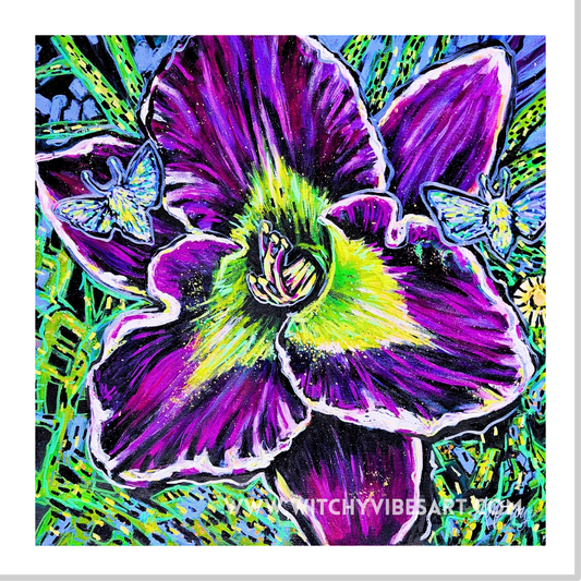 Art Print Electric Garden 02