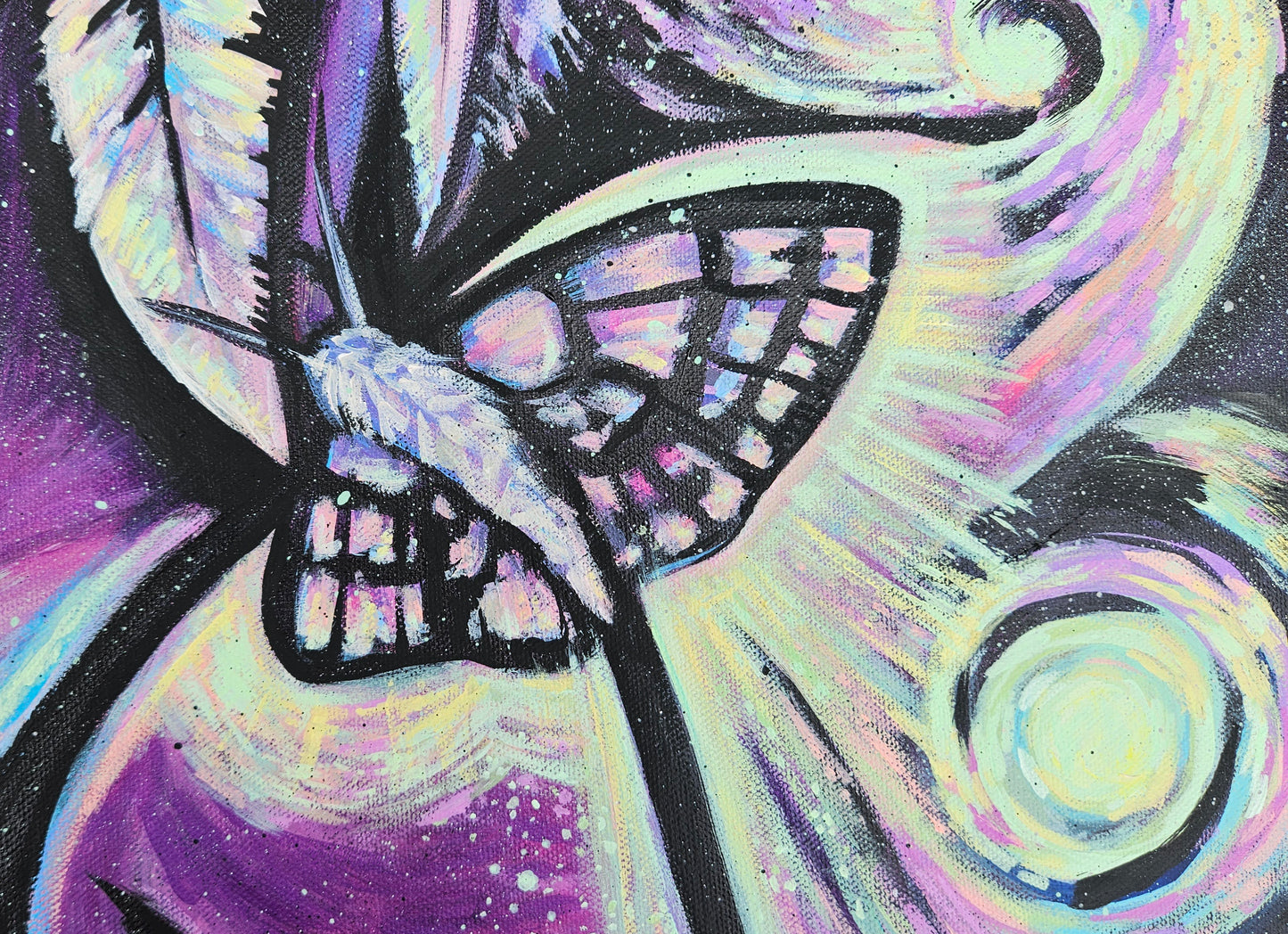 The Daydreamer | 24x24 acrylic on canvas
